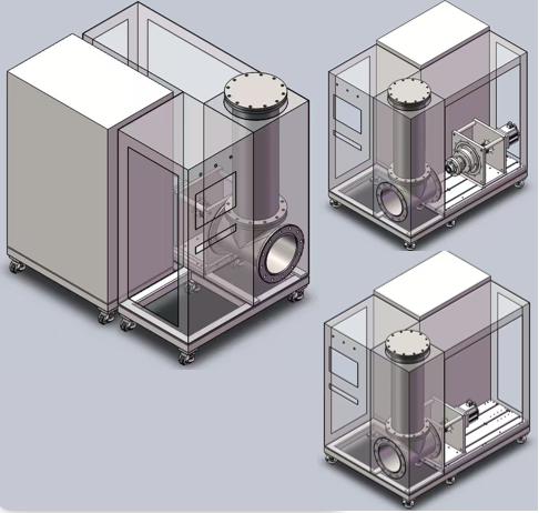 轮毂轴承单元深水试验台架